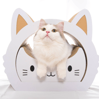 【オーダーメイド商品】ネコのつめとぎ（かお＋みみ）