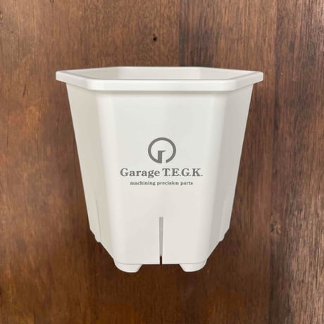 HEXA POT 4号 White Garage T.E.G.K.ロゴ入り・ロゴ無し