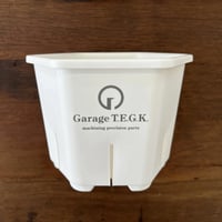 HEXA POT 5号 White Garage T.E.G.K.ロゴ入り・ロゴ無し