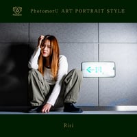 【Riri】PhotomorU ART PORTRAIT STYLE 7 / 芸術をおしゃれに飾る / 女性美ポートレート / インテリアに最適 / 高品質写真 /