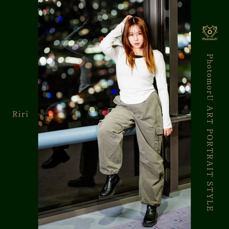 【Riri】PhotomorU ART PORTRAIT STYLE 5 / 芸術をおしゃれに飾る / 女性美ポートレート / インテリアに最適 / 高品質写真 /