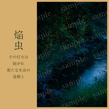 焔虫-homuramushi- / ART NATURE STYLE / 風景写真をインテリアに /人生を豊かにする芸術 / 好きなサイズに印刷 / パソコン・スマホ・タブレットの壁紙にも最適 /