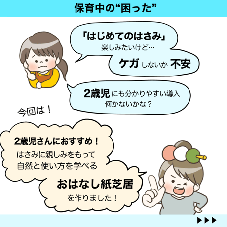 【完成品ご自宅お届け】ちょきちょき はさみくん