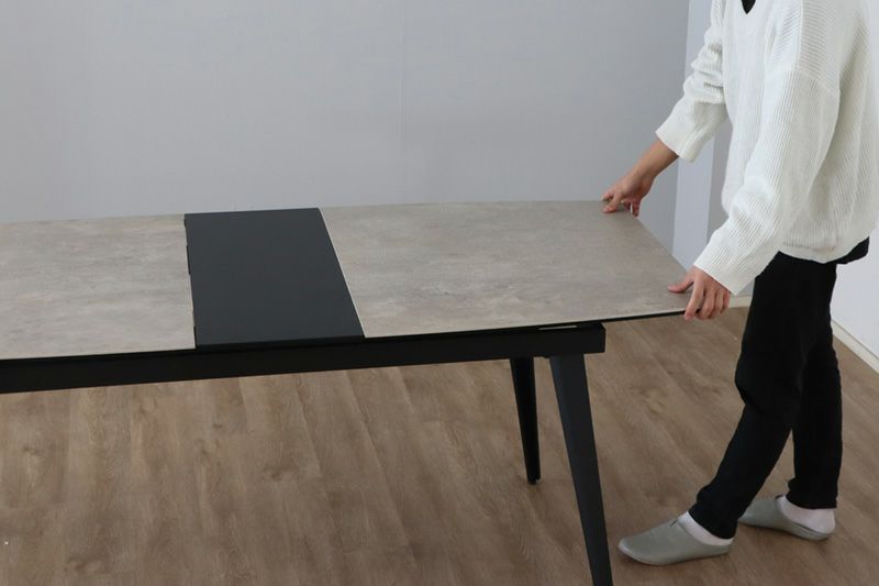 ダイニングテーブル セラミック 伸長式 140～170㎝ セラ | SEIKO-INTERIOR