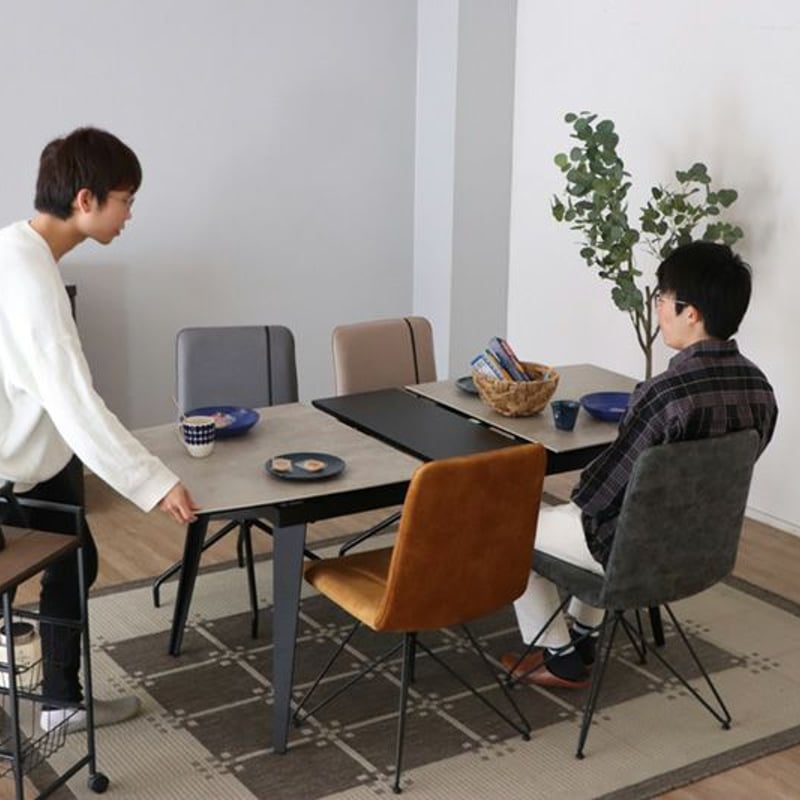 ダイニングテーブル セラミック 伸長式 140～170㎝ セラ | SEIKO-INTERIOR