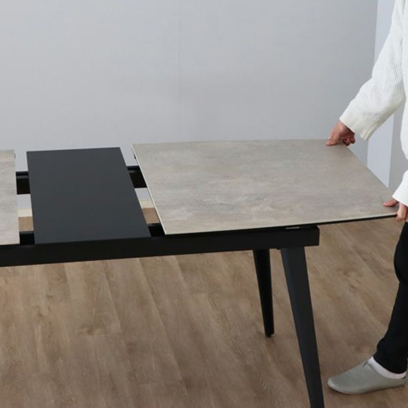 ダイニングテーブル セラミック 伸長式 140～170㎝ セラ | SEIKO-INTERIOR