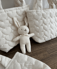 heart quilting bag