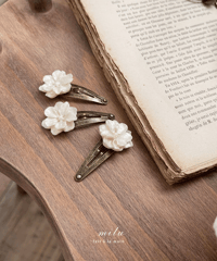 antique flower pin