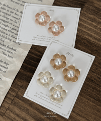 clear flower rubber