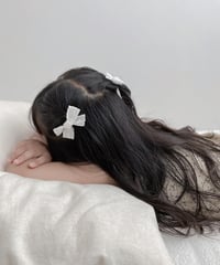 (再販)cotton ribbon clip