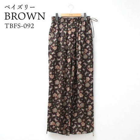 【TICCA】フラワープリントパンツ TBFS-422