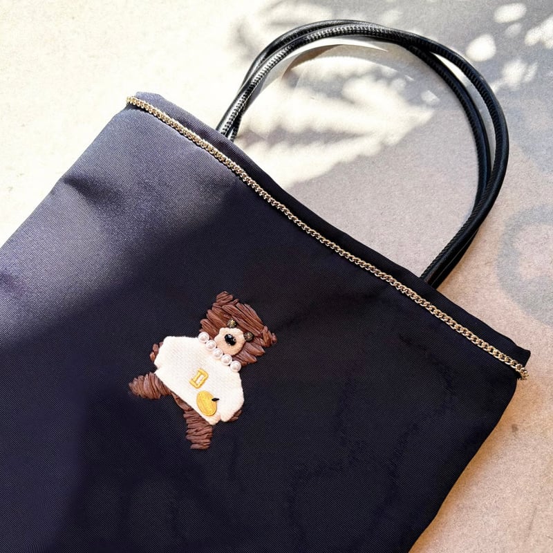 Demodee】アップリケトートバッグ | Bon Bon jolisac