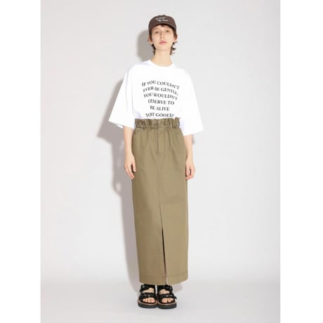 【SACRA】S.FINE COTTON LOGO TOP 126241091