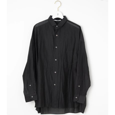 【TICCA】コットンシルクスクエアBIGシャツ UNI TBFS-113