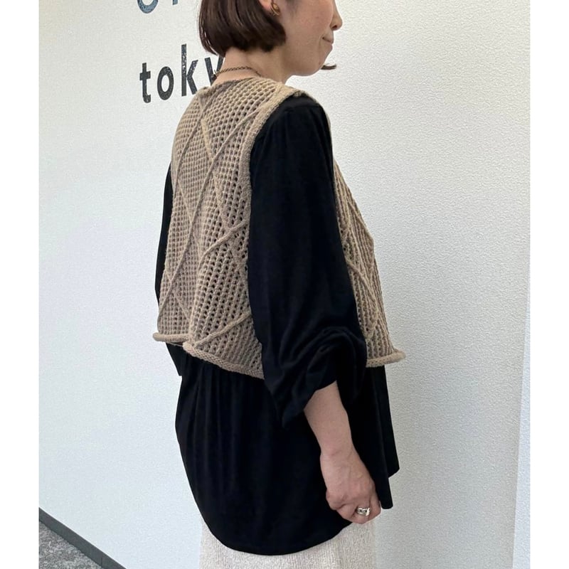 値下げ！CULLNI クルニ 21-AW-041 タートルニットベスト CULLNI [クルニ] 21-AW-041 タートルニットベスト UNISEX 2021AW