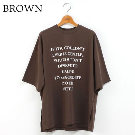 【SACRA】S.FINE COTTON LOGO TOP 126241091