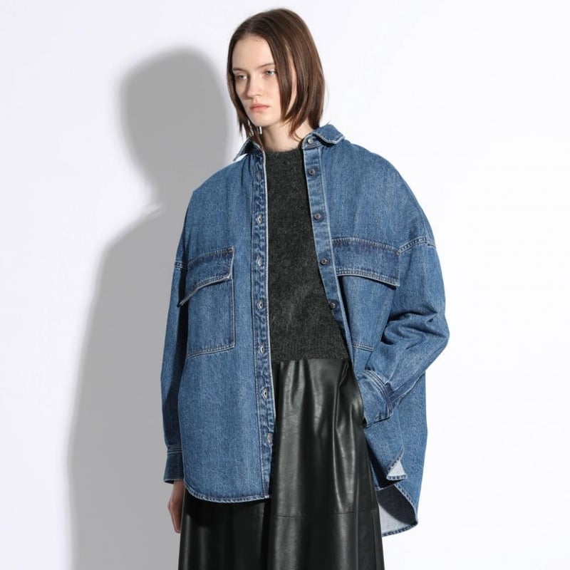 SACRA】AUTHENTIC DENIM SHIRT JACKET 125609071