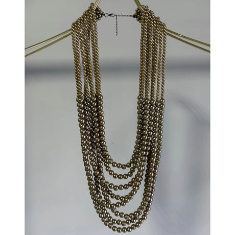 【MARGAUX VINTAGE】GOLDパールネックレス　26065 （ラスト1点）