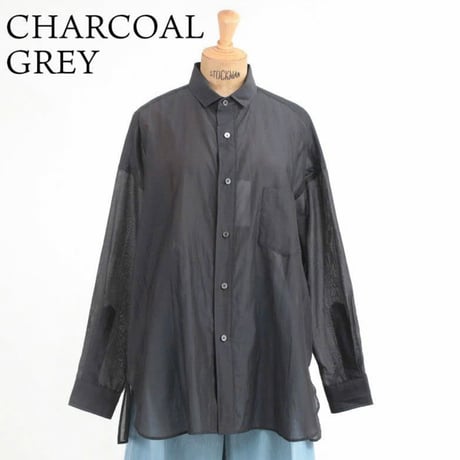 【TICCA】コットンシルクスクエアBIGシャツ UNI TBFS-113