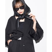 【MARGAUX VINTAGE】バールーンスリーブノーカラージャケット　26088