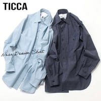 【TICCA】ニアデニムシャツ TBFS-021
