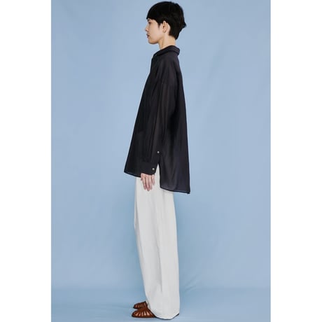 【TICCA】コットンシルクスクエアBIGシャツ UNI TBFS-113