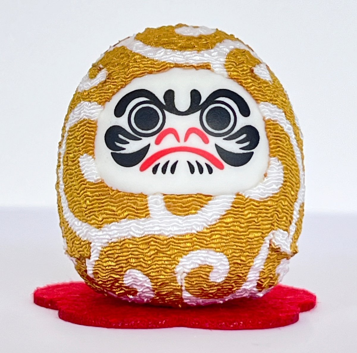 福だるま(コスチュームダルマ)【唐草-繫栄・長寿】(3cm)開運 無病息災 招福 厄除け お守...