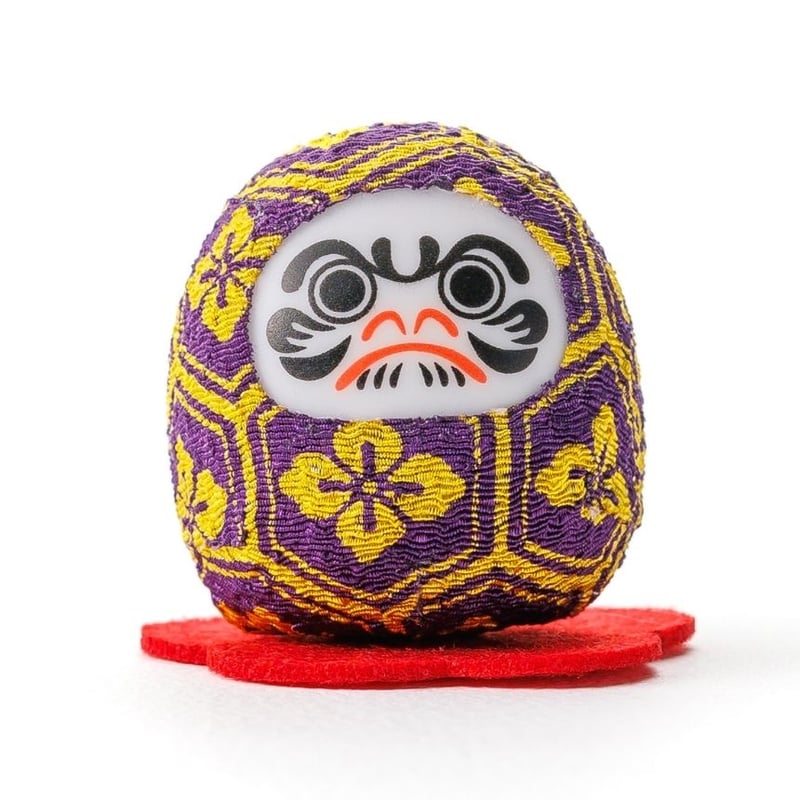 手作りだるま（世界征服の祈り入り） 福だるま（コスチュームダルマ）【亀甲-良縁・長寿】（3cm）開運 無病