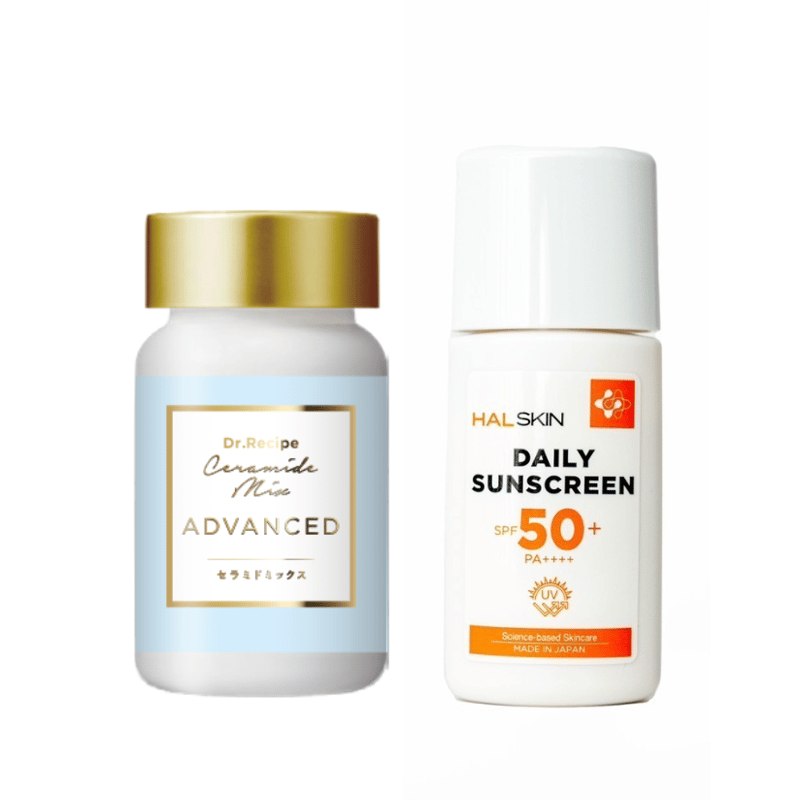 日焼け対策セット【セラミドミックスアドバンスド＆デイリーサン