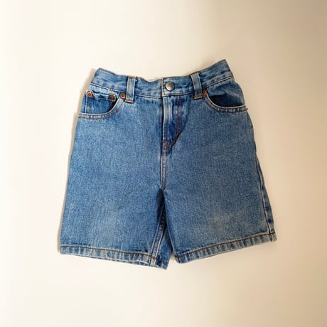 (90)LEVIS 526 DENIM HALF PANTS
