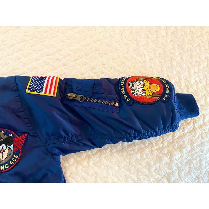 100)DISNEY FLIGHT JACKET MA-1 | cedar vintage