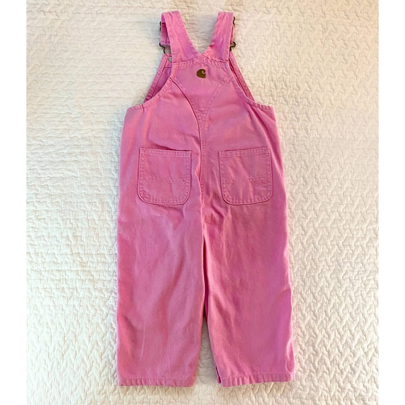 80-90)CARHARTT PINK OVER ALLS | cedar vintage