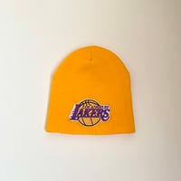 (youth)LAKERS KNIT HAT