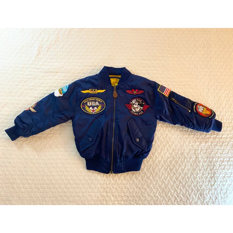 100)DISNEY FLIGHT JACKET MA-1 | cedar vintage