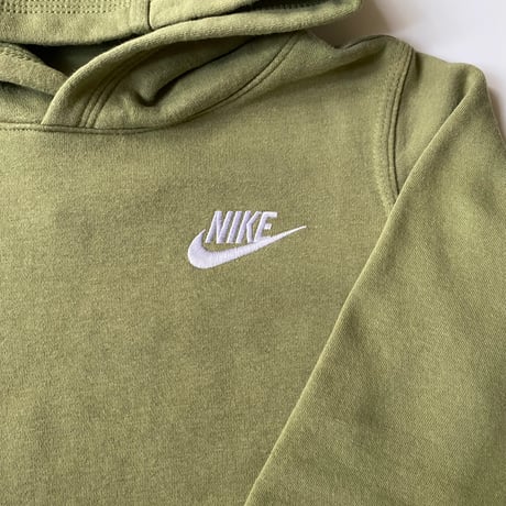 (120)NIKE OLIVE HOODIE