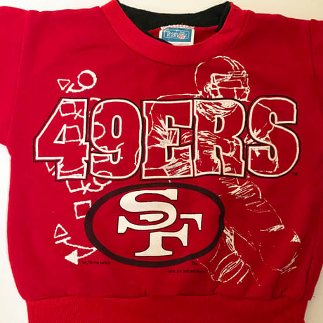 (95)90S SAN FRANCISCO 49ERS SWEATSHIRT