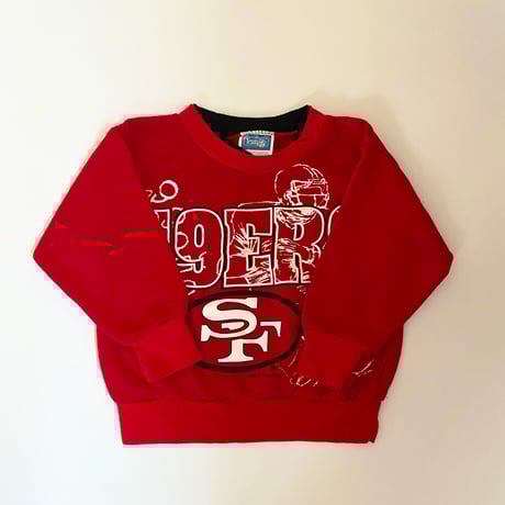 (95)90S SAN FRANCISCO 49ERS SWEATSHIRT