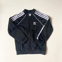 (100-110)ADIDAS TRACKSUIT BLACK
