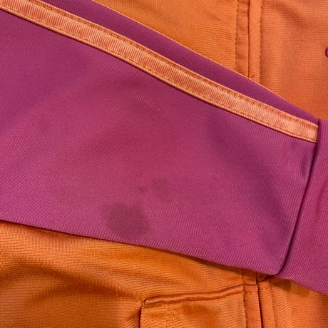 (110)ADIDAS TRACKSUlT  ORANGE