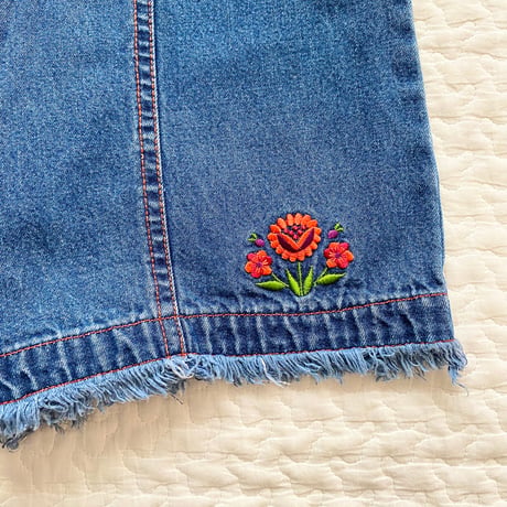 (110)DENIM ALL-IN-ONE