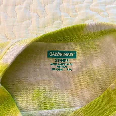 (110)RIDE THE WAVE TIE DYE T