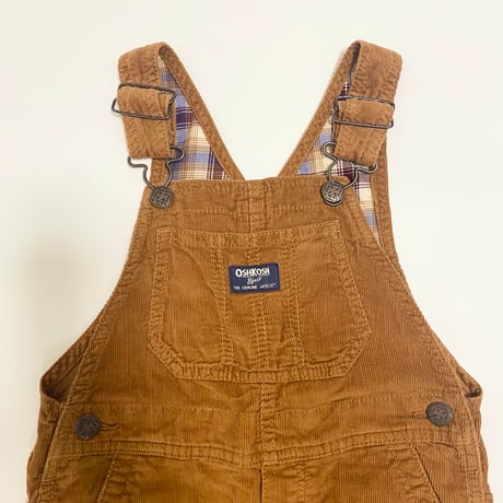 (110)OSHKOSH OVER ALLS CAMEL