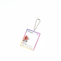 サウナハット君アクリルキーホルダー