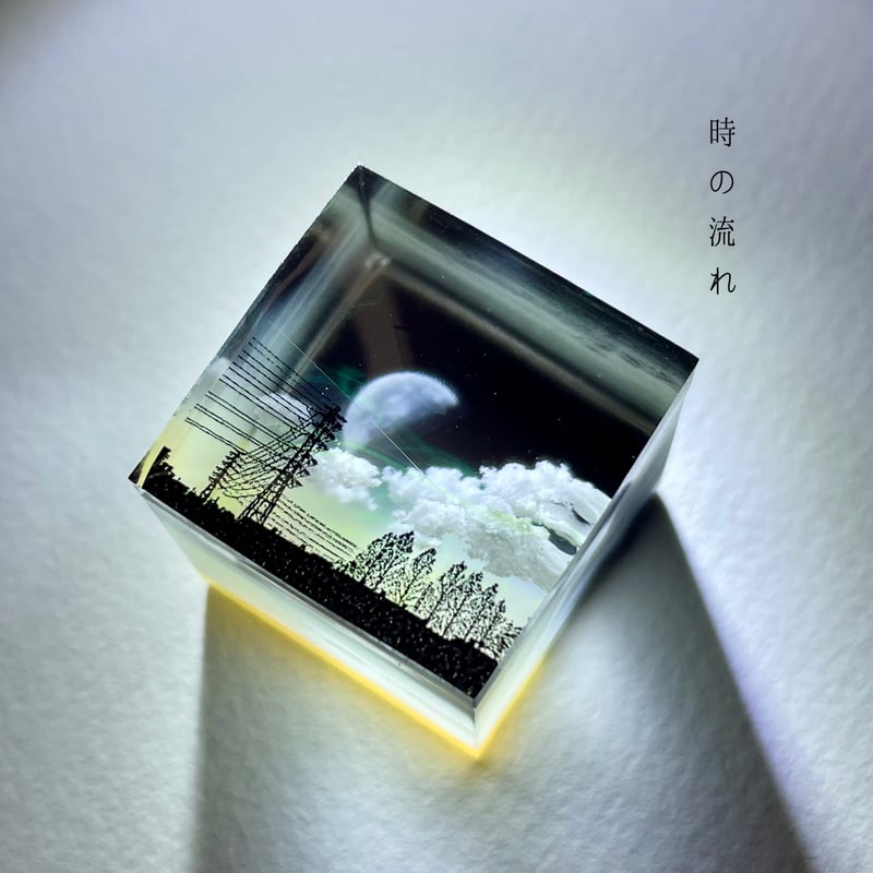 受注製作】made-to-order情景レジン-時の流れ | Annie art