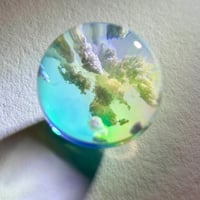 【不定期に現れる空玉/L size】夢の欠片を覗く空玉　オブジェ