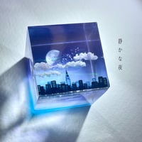 【受注制作】made-to-order情景レジン-静かな夜(M size)