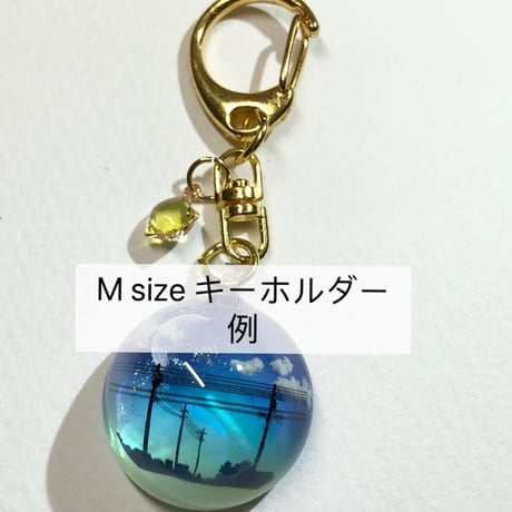 【受注制作】made-to-order情景レジン-月光(M size) ※半球