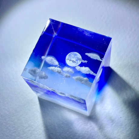 【受注制作】made-to-order空レジン-月夜