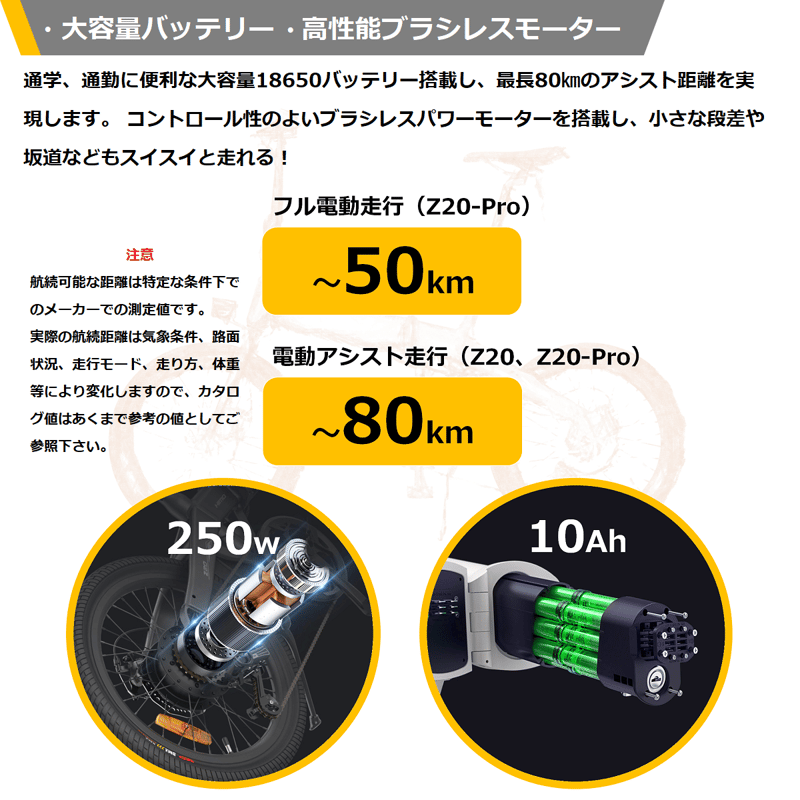 HIMO Z20 ／ Z20-Pro ヒモ 電動アシスト自転車 折りたたみ自転車 電動