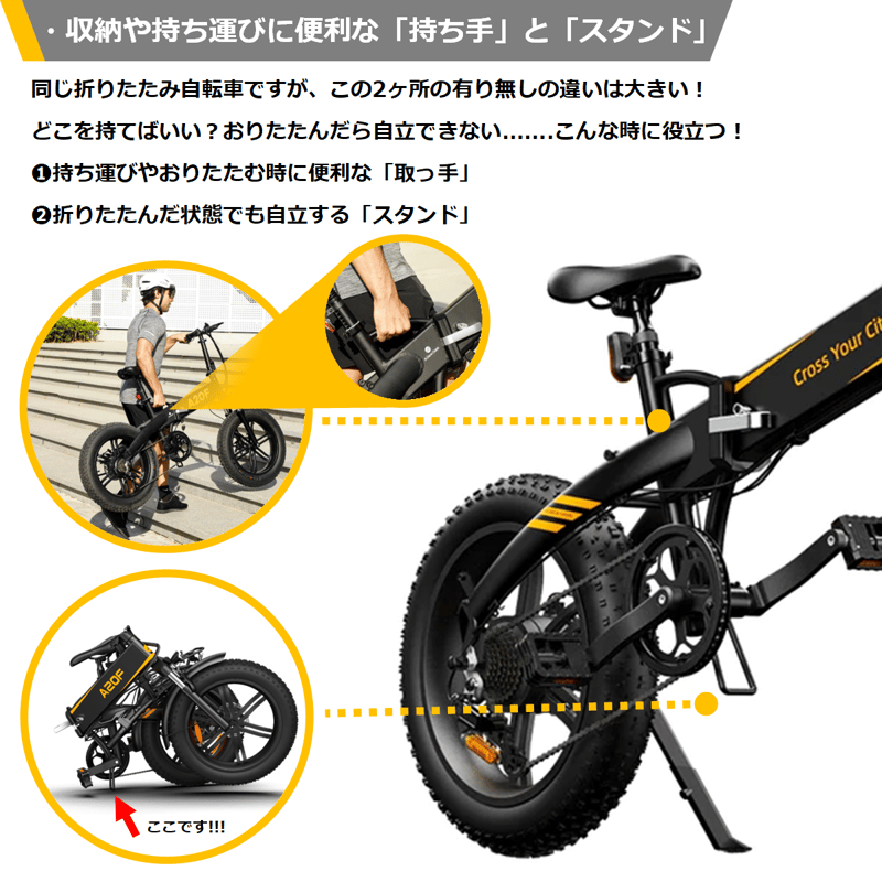 ADO A20F XE / A20F XE-Pro 電動アシスト自転車 ファットバイク ADO A20F XE / A20F XE-Pro 電動アシスト自転車 ファットバイク
